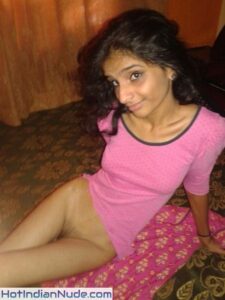 Pics of a lovely Indian girl with a slim physique