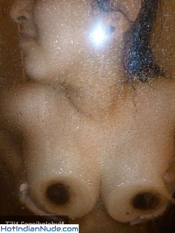 British Indian Nri Naked Mirror Selfie