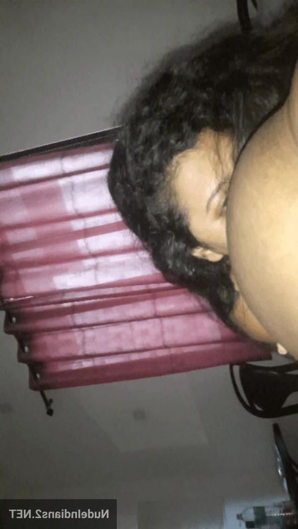 Nude bathroom selfie